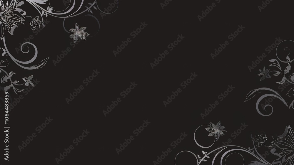 Design on a black background presents a bold and captivating visual. A striking combination of creativity and darkness. Design on a black background presents a bold and captivating visual. A striking combination of creativity and darkness.