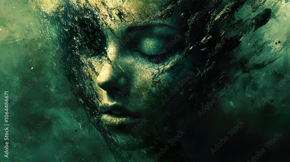 Abstract Portrait: A Dreamlike Journey Into the Mind Abstract Portrait: A Dreamlike Journey Into the Mind