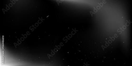 Vector background in style of film photography with effect of light illumination and dust particles