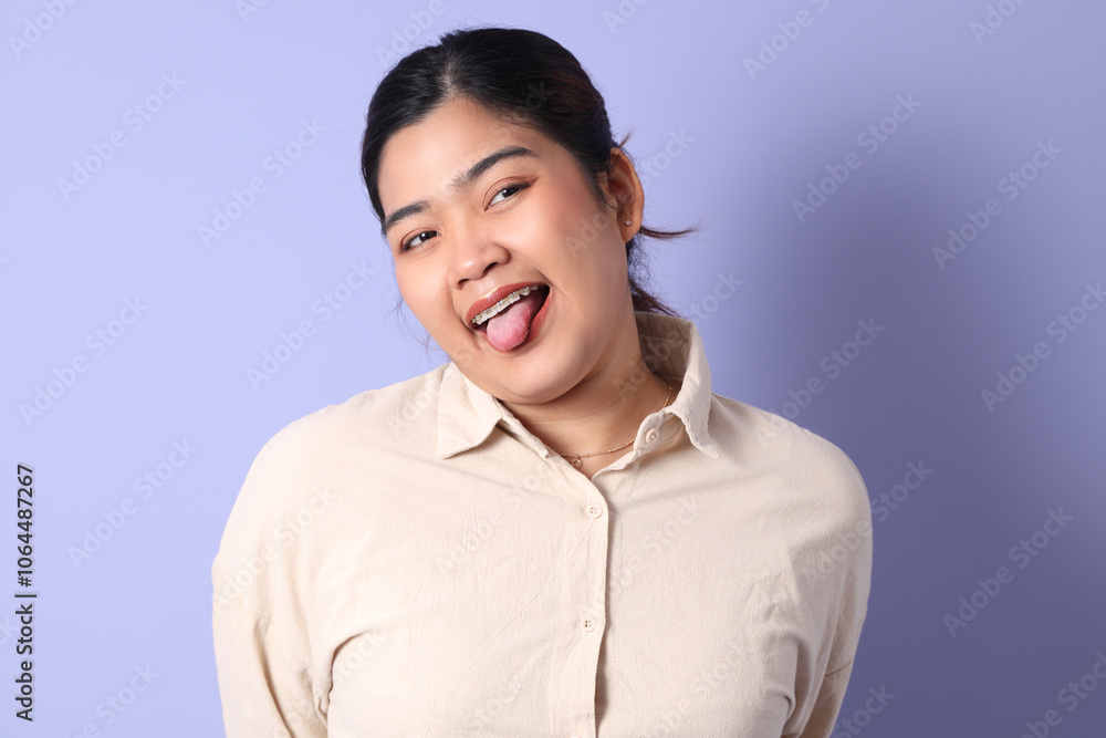 Woman with Braces Woman with Braces