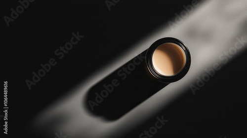 Wallpaper Mural Image for advertising cream. Face cream jar with the lid slightly open. Torontodigital.ca