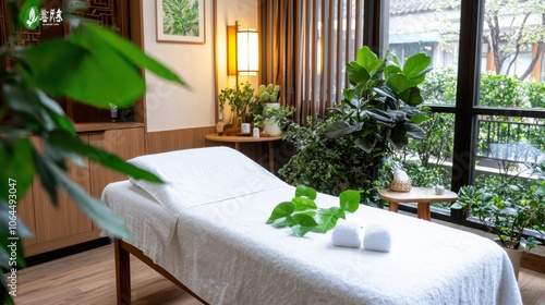 Explore relaxation techniques in a serene spa environment photo