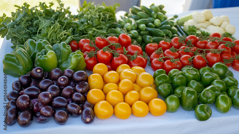 various fresh vegetables various fresh vegetables