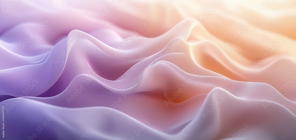 Fototapeta premium Soft Gradient Background in Muted Purple Tones