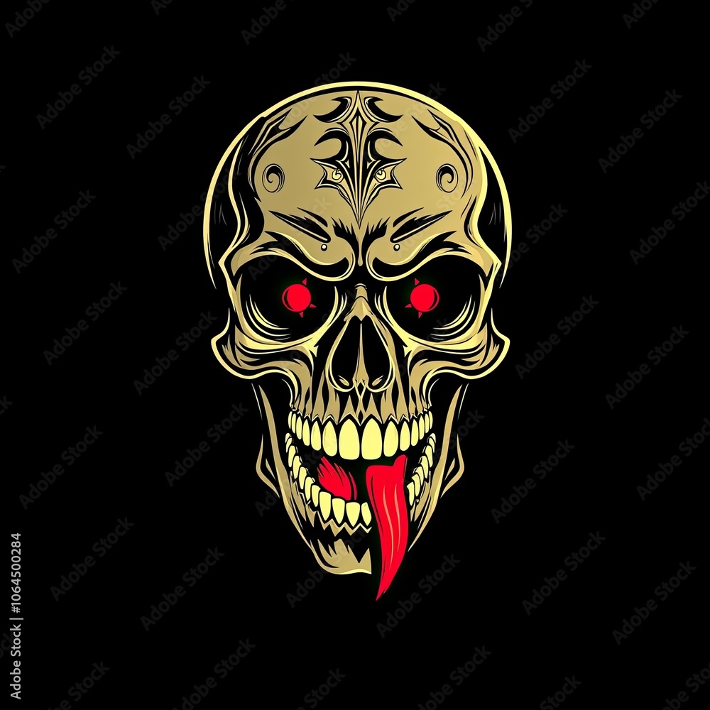 Naughty Beauty: Playful Cartoon Skull with Tongue Out – Modern AI-Generated Art Showcasing a Humorous and Cheeky Expression Naughty Beauty: Playful Cartoon Skull with Tongue Out – Modern AI-Generated Art Showcasing a Humorous and Cheeky Expression