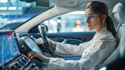 Scientists working on autonomous vehicles to reduce human error and traffic accidents.