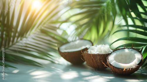 Coconut oil and fresh. Coconut oil is a versatile oil extracted from the meat of mature coconuts. Coconut oil is popular in cooking.