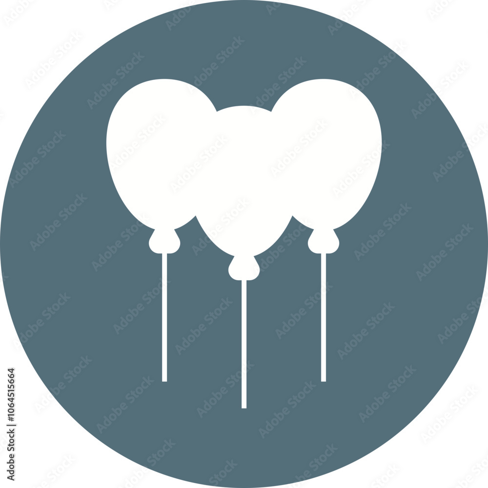 Happy birthday single vector icon Happy birthday single vector icon