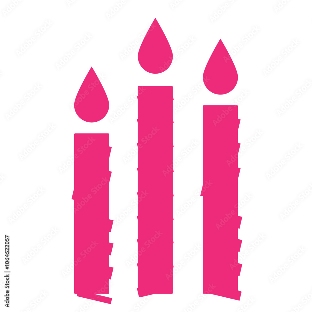 Happy birthday single vector icon Happy birthday single vector icon
