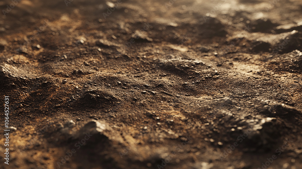 Earthy soil texture rugged and detailed Earthy soil texture rugged and detailed