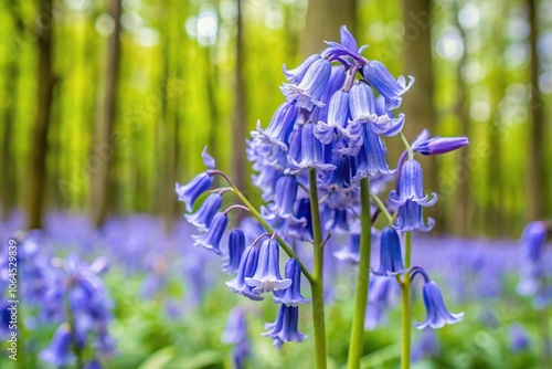 bluebell hyacinthoides non-scripta woodland spring species flowering plant Norfolk England photo