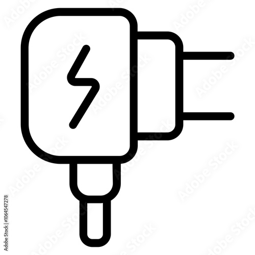 Chargers Line Icon