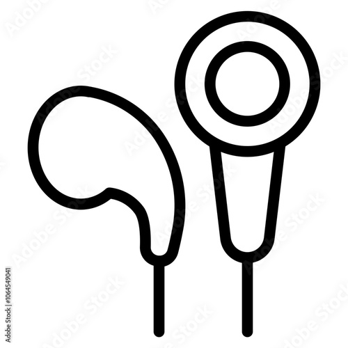 Handsfrees Line Icon
