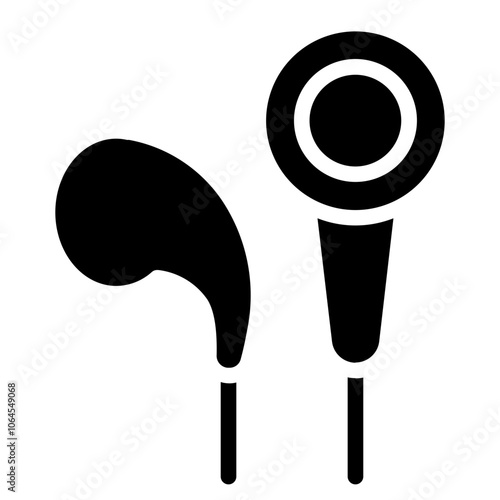 Handsfrees Solid Icon