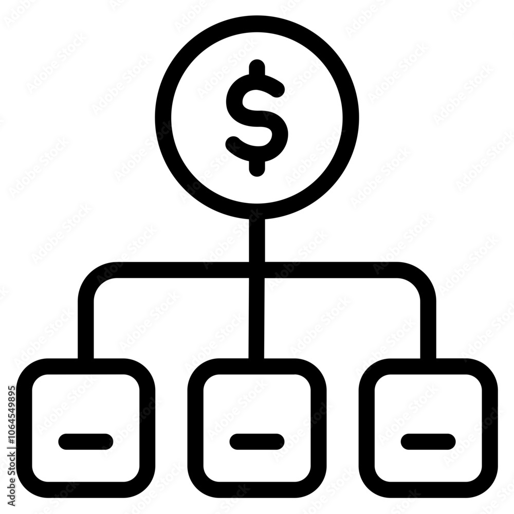 Prioritization Line Icon Prioritization Line Icon
