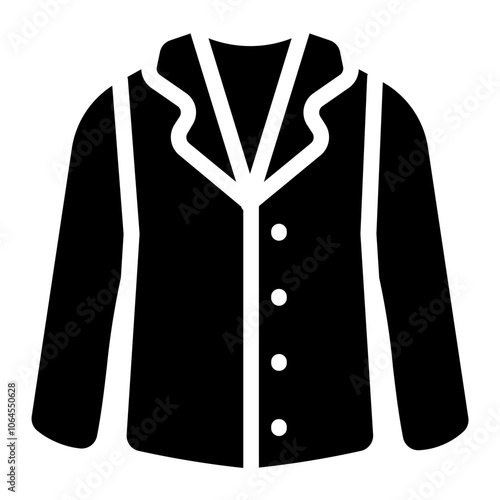 Suit Solid Icon