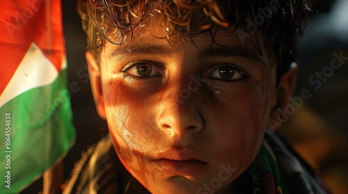 The Resilient Faces of Palestinian Children Amidst Conflict