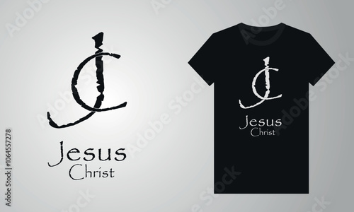 Christian Jesus T Shirt Design Vector, Bible Verse Custom Religious Typography T Shirt Design Concept Christmas Festival