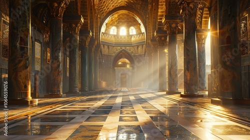 Beautiful Al-Aqsa Mosque in Jerusalem, Palestine