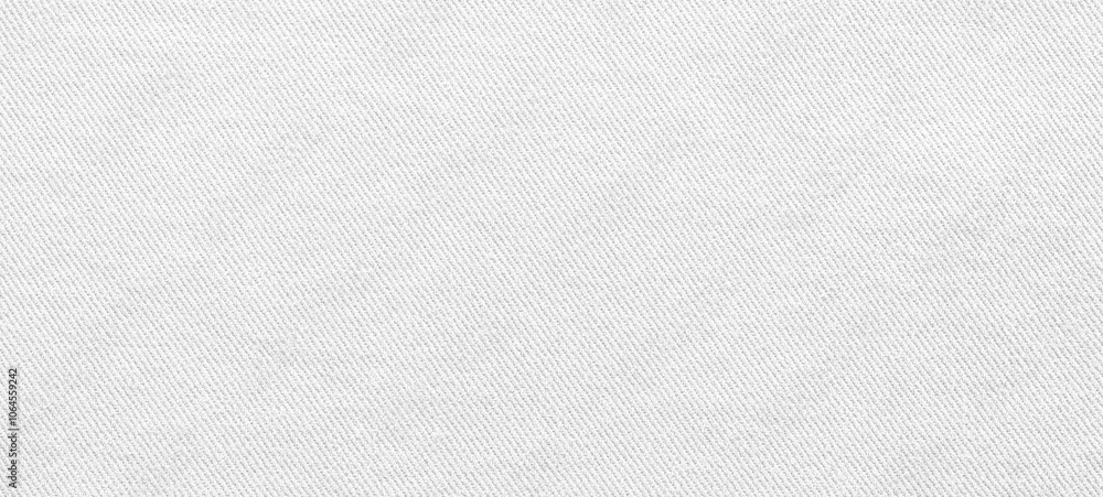 Obraz premium A plain white fabric surface with a soft texture provides an excellent backdrop for various design projects, presentations, or artistic displays. The subtle detailing enhances visual appeal.