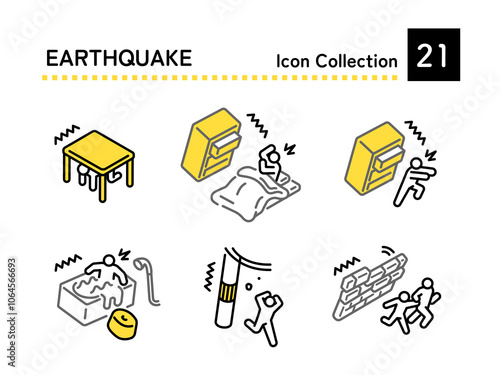 People at the time of the earthquake