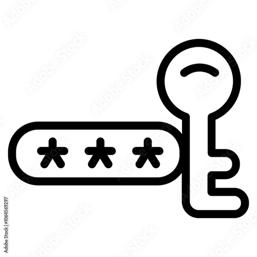 Key Line Icon