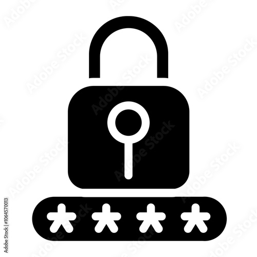 Padlock Solid Icon