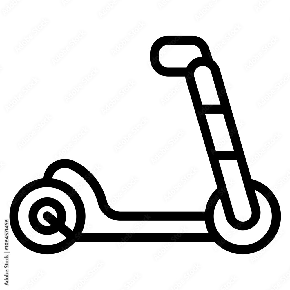 Scooter Line Icon Scooter Line Icon