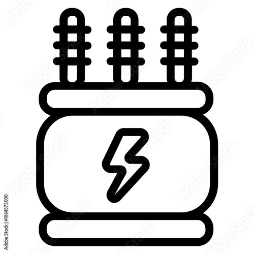 Transformer Line Icon