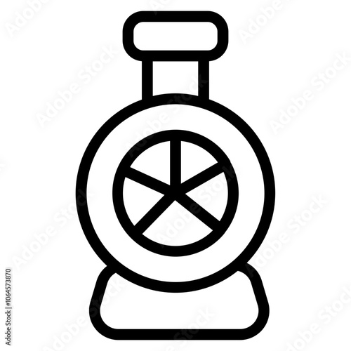 Water pump Line Icon