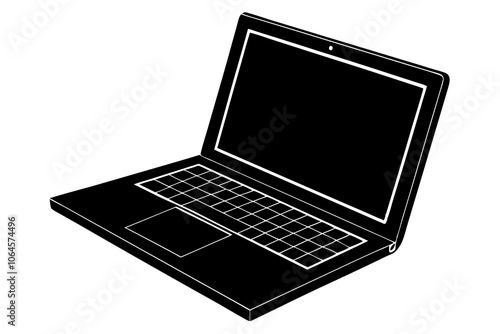 Laptop | isolated vector illustration on white background