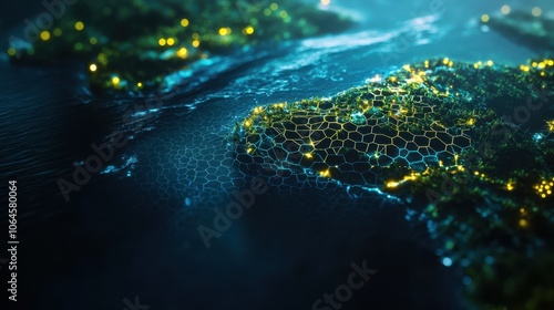 The Illuminated Earth Map