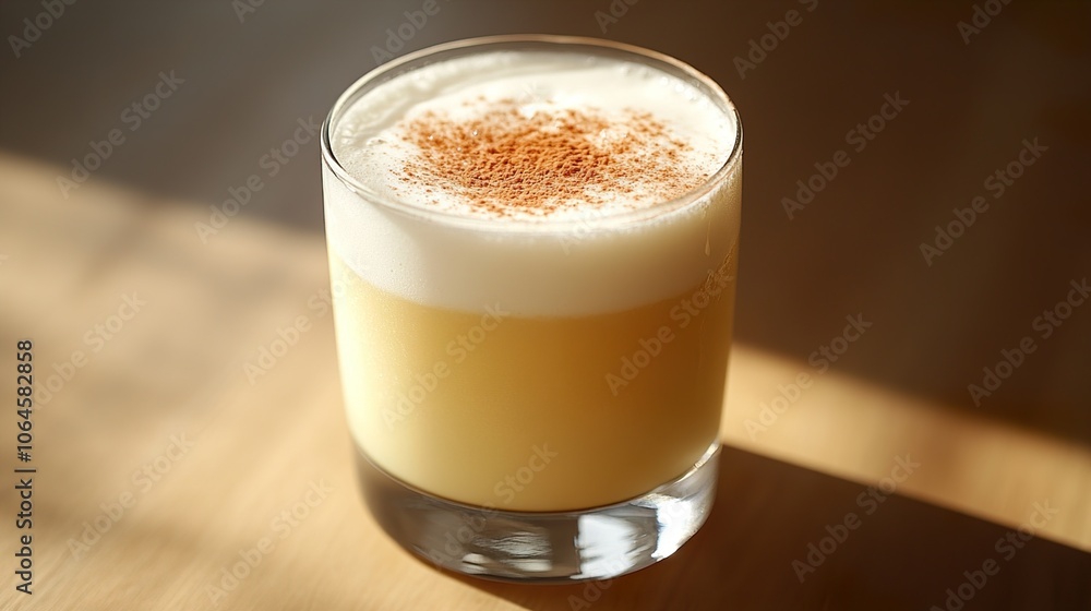 Cinnamon Spiced Cocktail in a Glass Cinnamon Spiced Cocktail in a Glass