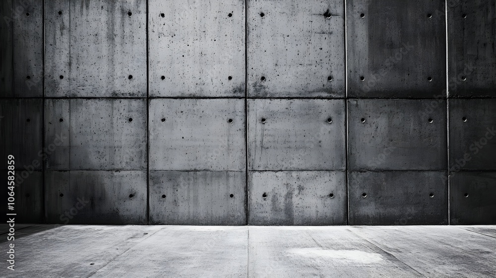 Empty Concrete Wall and Floor Backdrop for Photography Studio and Architectural Designs Empty Concrete Wall and Floor Backdrop for Photography Studio and Architectural Designs