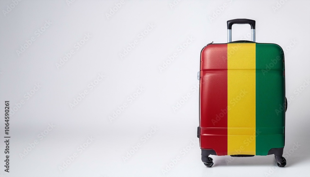 ギニアの国旗のスーツケース。(Guinea flag on a stylish suitcase and copy space.)
ギニアの国旗のスーツケース。(Guinea flag on a stylish suitcase and copy space.)