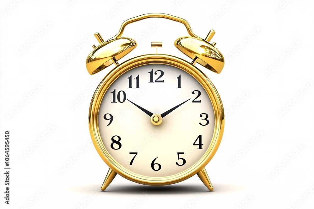 A graphic of a ticking clock emerges, capturing the essence of anticipation against a white background. A graphic of a ticking clock emerges, capturing the essence of anticipation against a white background.