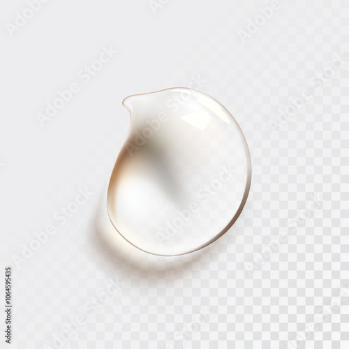 투명하고 컬러풀한 물방울