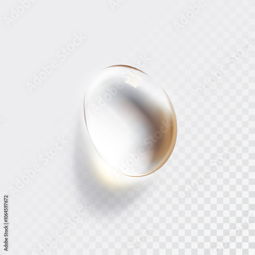 투명하고 컬러풀한 물방울