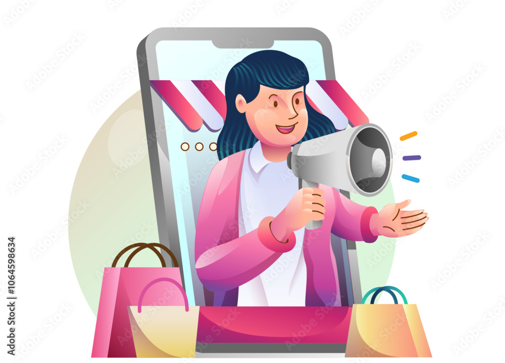 Online shopping e commerce concept illustrations. Modern flat design illustration of Data Analysis.