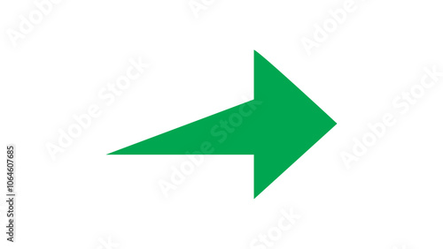 A bright green arrow points to the right isolated on a white background for navigation banners and modern digital marketing projects. Free Download A bright green arrow points to the right isolated on a white background for navigation banners and modern digital marketing projects. - GFXLoad