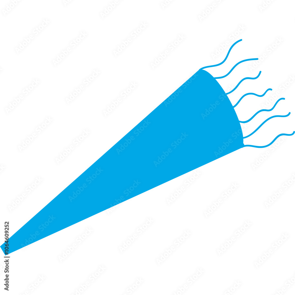 Happy birthday single vector icon Happy birthday single vector icon