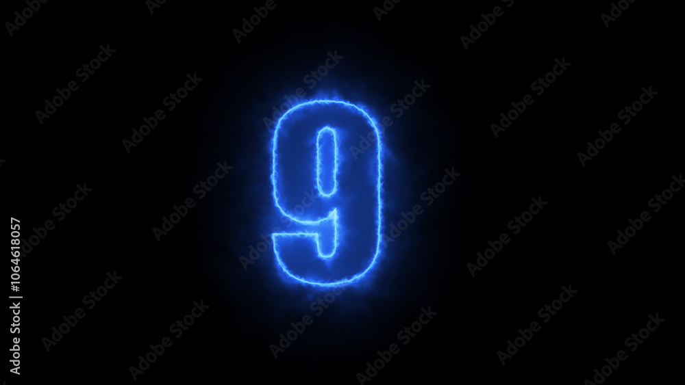 Abstract neon countdown timer number illustration. neon numbers 1 to 100, light banner, neon signboard, nightly bright advertising, light Abstract neon countdown timer number illustration. neon numbers 1 to 100, light banner, neon signboard, nightly bright advertising, light