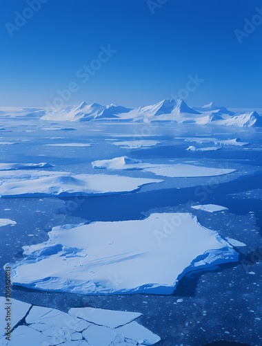 landscape with snow