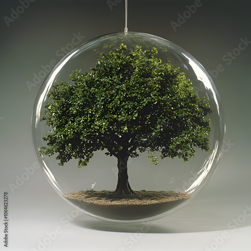 Tree in a Glass Bubble photo