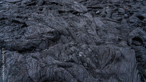 The Erta Ale volcano in the Danakil Depression in Ethiopia in Africa.