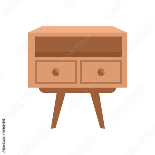 Creative Sideboard Illustrations for Modern Living Room. Modern Sideboard Illustrations for Sleek and Minimalist Spaces. Mini table. Table illustration. Buffet illustration. Modern Buffet Illustration