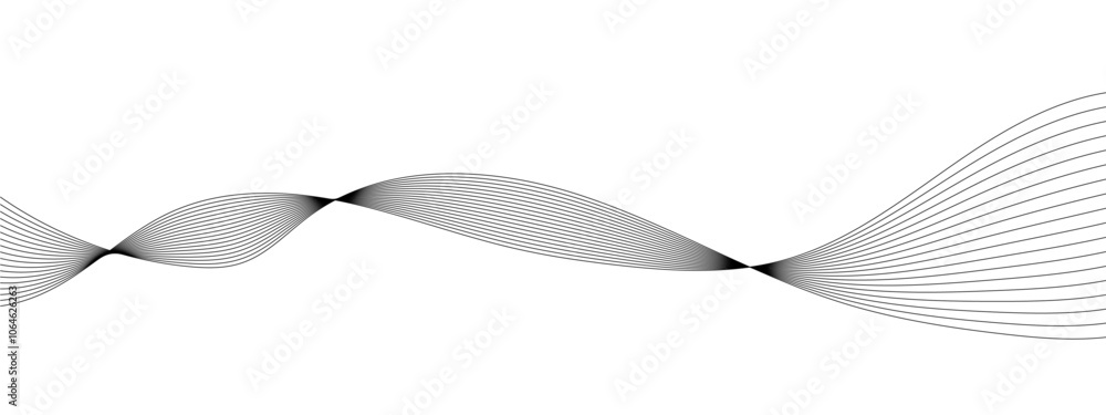 Grey and white abstract wavy flowing particles. White paper wave and curve line background. Digital futuristic technology concept. Vector illustration Grey and white abstract wavy flowing particles. White paper wave and curve line background. Digital futuristic technology concept. Vector illustration
