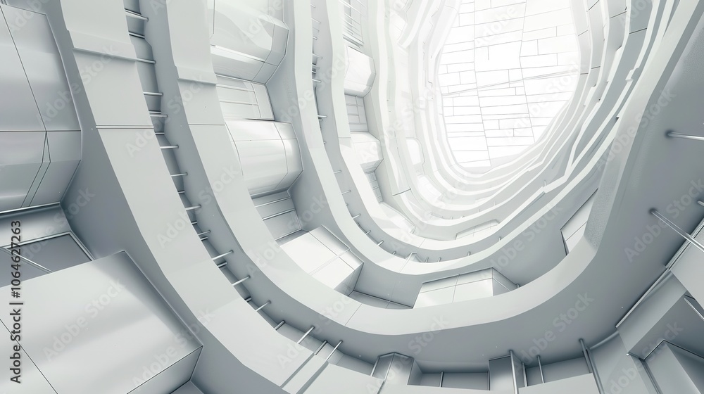Grey White Line Building Structure 3D Background - a modern and architectural visual. The grey and white lines create a striking and structured atmosphere. Grey White Line Building Structure 3D Background - a modern and architectural visual. The grey and white lines create a striking and structured atmosphere.