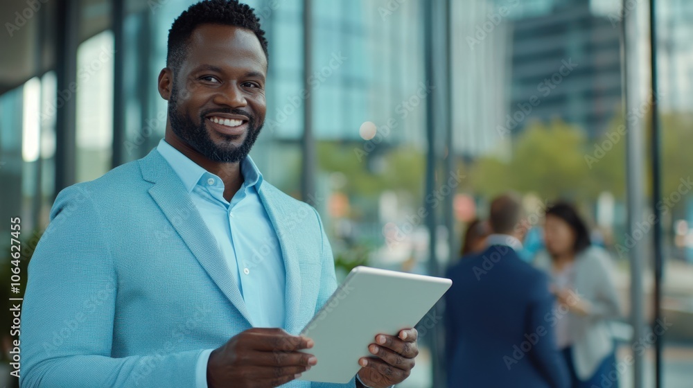 The Professional with Tablet The Professional with Tablet