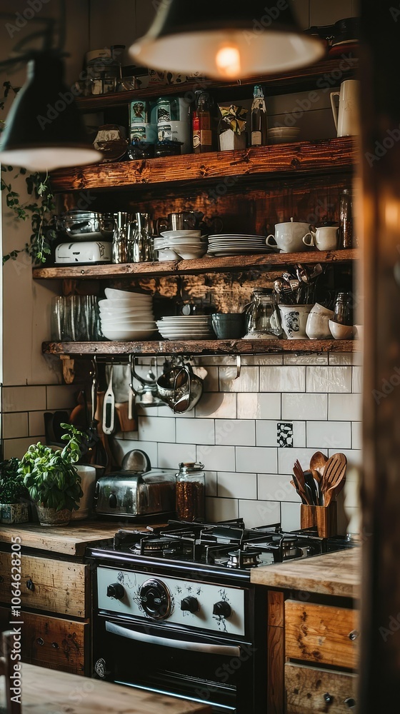 Rustic Kitchen Decor with Antique Touches Rustic Kitchen Decor with Antique Touches